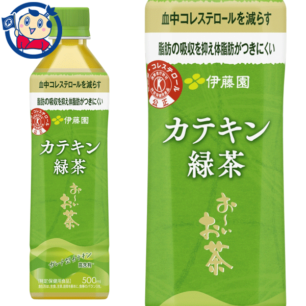 伊藤園 特定保健用食品お～いお茶カテキン緑茶 500ml×24本入×2ケース 発売日：2022年10月3日