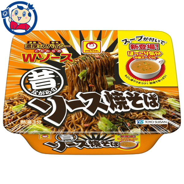東洋水産 マルちゃん 昔ながらのソース焼そば 116g×12個入×1ケース 発売日：2022年2月7日のサムネイル