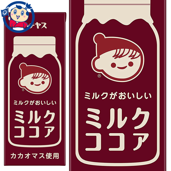 伊藤園 チチヤス ミルクがおいしいミルクココア 200ml×24本入×2ケース