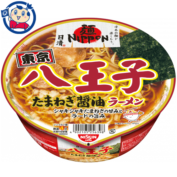 日清 麺NIPPON 八王子たまねぎ醤油ラーメン 112g×