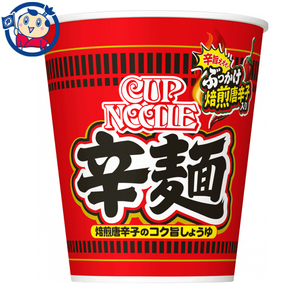 送料無料 カップ麺 日清 カップヌードル 辛麺 82g×20個入×1ケースのサムネイル