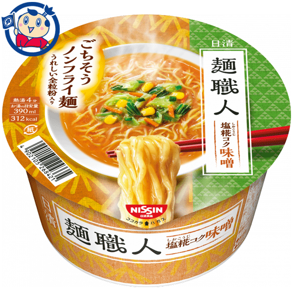 日清 麺職人 味噌 95g×12個入×2ケース