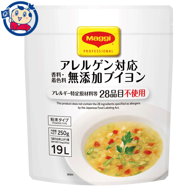 ネスレ マギー アレルゲン対応 無添加ブイヨン 250g×6個入×1ケース