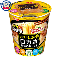 送料無料 カップ麺 明星 ロカボNOODLES おいしさプラス 濃厚鶏白湯 58g×12個入×1ケース 発売日：2023年3月27日