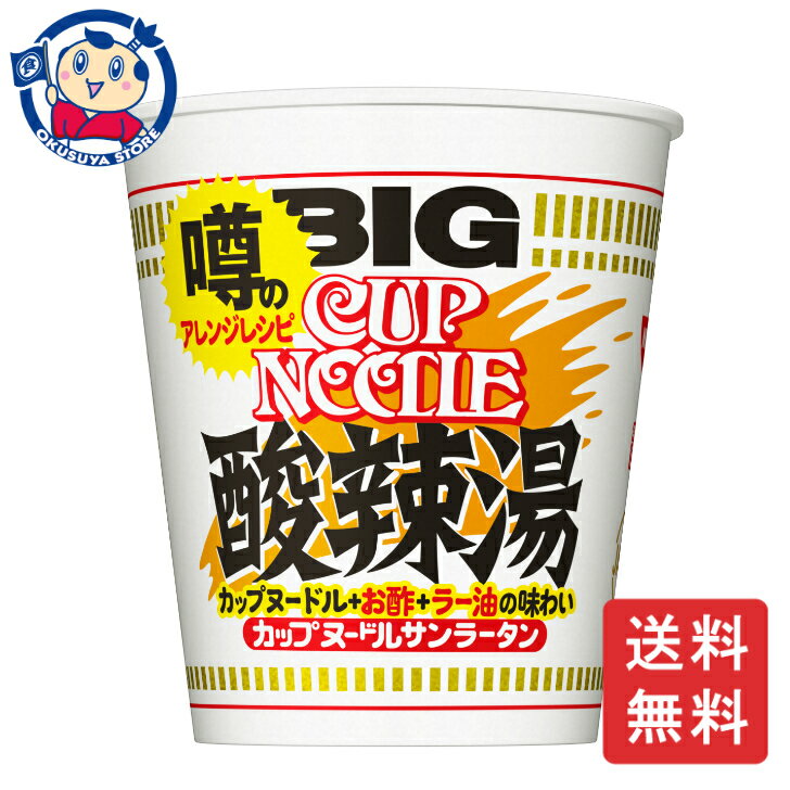 日清 カップヌードル 酸辣湯 ビッグ 98g×12個入×1ケース 発売日：2024年1月15日のサムネイル