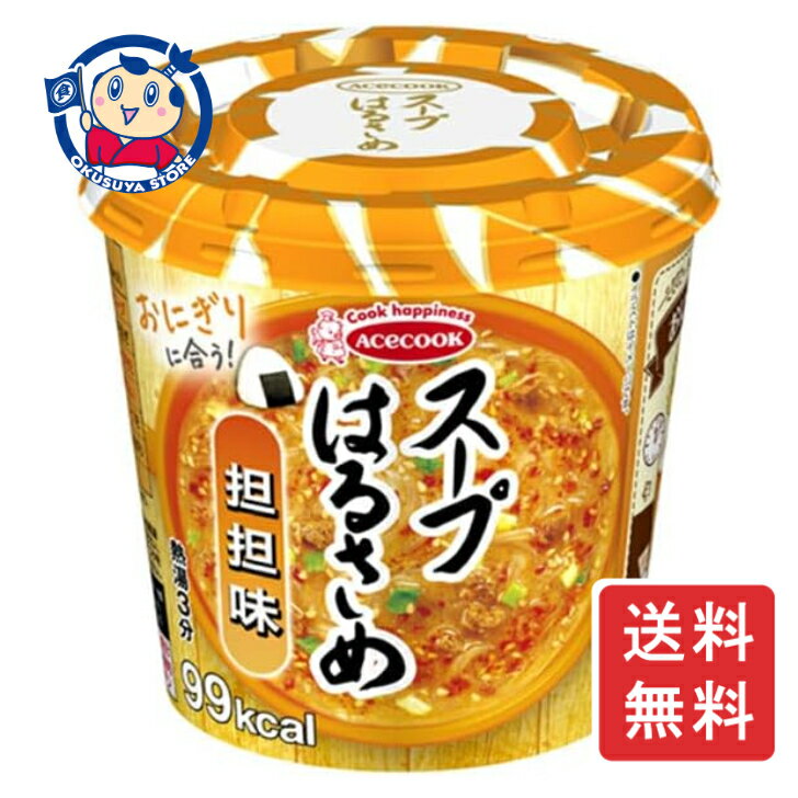 エースコック スープはるさめ 担担味 31g×6個入×2ケース