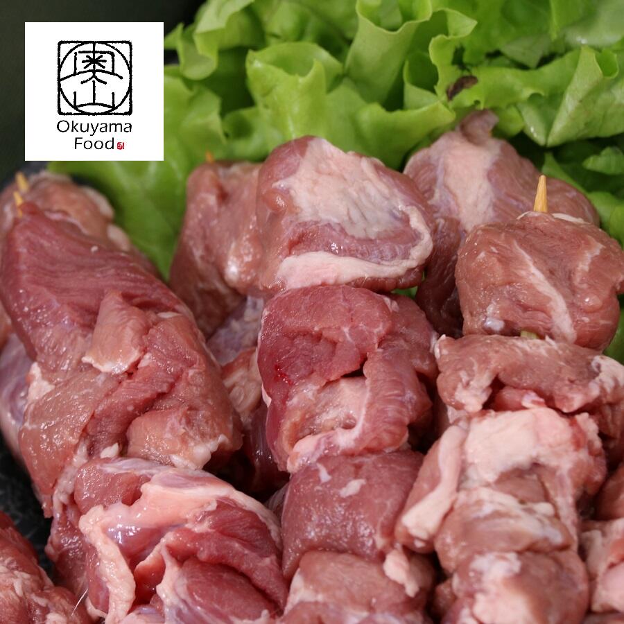 国産 豚カシラ 串 やきとん やきとり 60g×10本