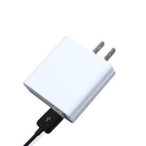 スマホ 充電器 月間優良ショップ 受賞 iPhone アイフォン 携帯充電器 AC充電器 Android対応 タブレット端末にも対応 大出力2400mAh2台同時充電も可能 送料無料 ホワイト 01U2400180SMW ゆうパック 2ポート アンドロイド バレンタイン ホワイトデー