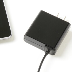 携帯充電器 AC充電器 スマホ Android タブレット 急速充電 送料無料 月間優良ショップ 受賞高出力 2A ロングタイプ 1.8m ブラック 012000180SMK ゆうメール 簡易包装 バレンタイン ホワイトデー