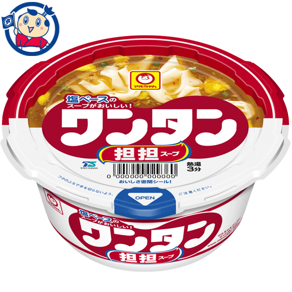 東洋水産 ワンタン 担担スープ 32g×12個×1ケース