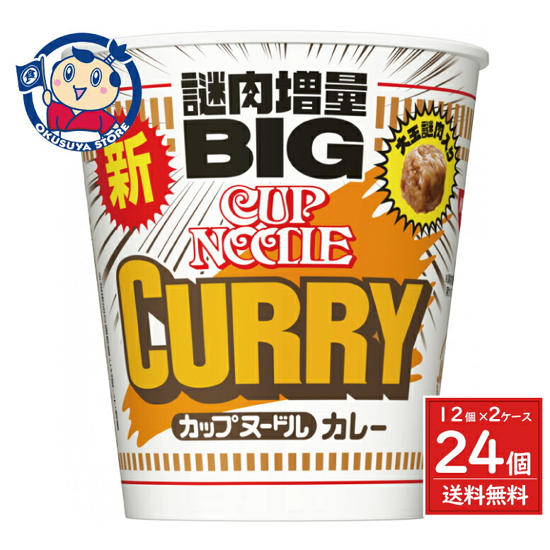 乐天商城 - 日清 カップヌードルカレー ビッグ 121g×12個入×2ケース