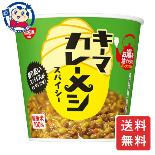 日清 キーマカレーメシスパイシー 105g×6個×1ケース 日清 キーマカレーメシスパイシー 105g×6個×1ケース