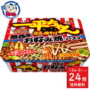 明星 一平ちゃん夜店の焼そば 関西風お好み焼ソース味 122g×12個×2ケース 即席麺 即席 保存食 夜食 発売日：2024年2月5日