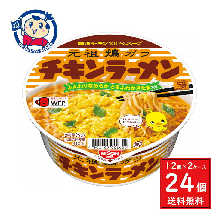 日清食品 チキンラーメンどんぶり 85g×12個×2ケース