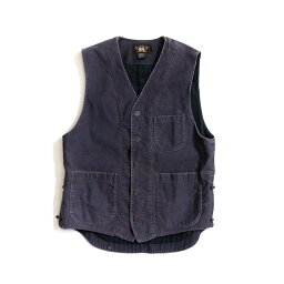 【雰囲気抜群】RRL 【DECK VEST】 S デッキ ベスト ラルフローレン　ダブルアールエル