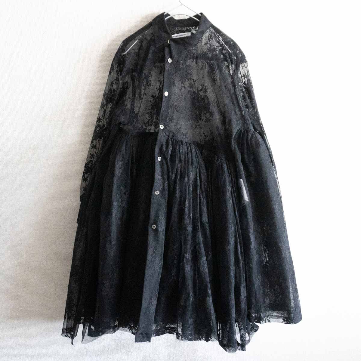 未使用✨現行コムデギャルソン ロングワンピース Aライン 2020年 ブラック