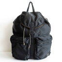 【美品】PORTER 【タンカー リュック】ポーター ブラック バックパック デイパック TANKER BAG ナイロン