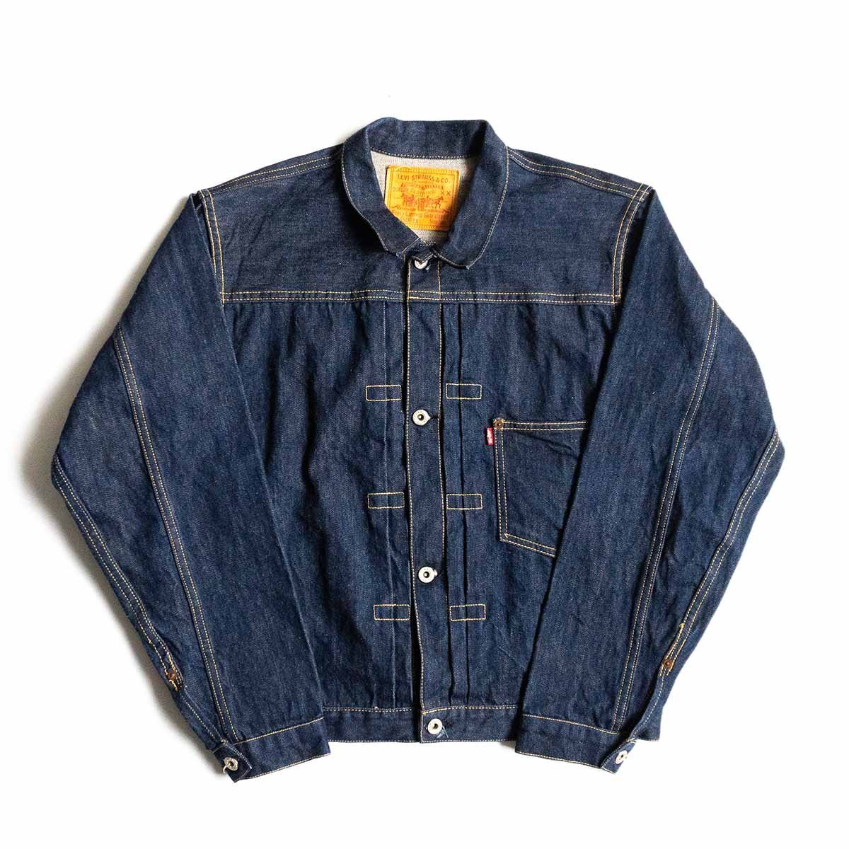 【濃紺/バレンシア製】 LEVI'S 【S506XX BIG E デニムジャケット】【大戦モデル】40 ファースト インディゴ