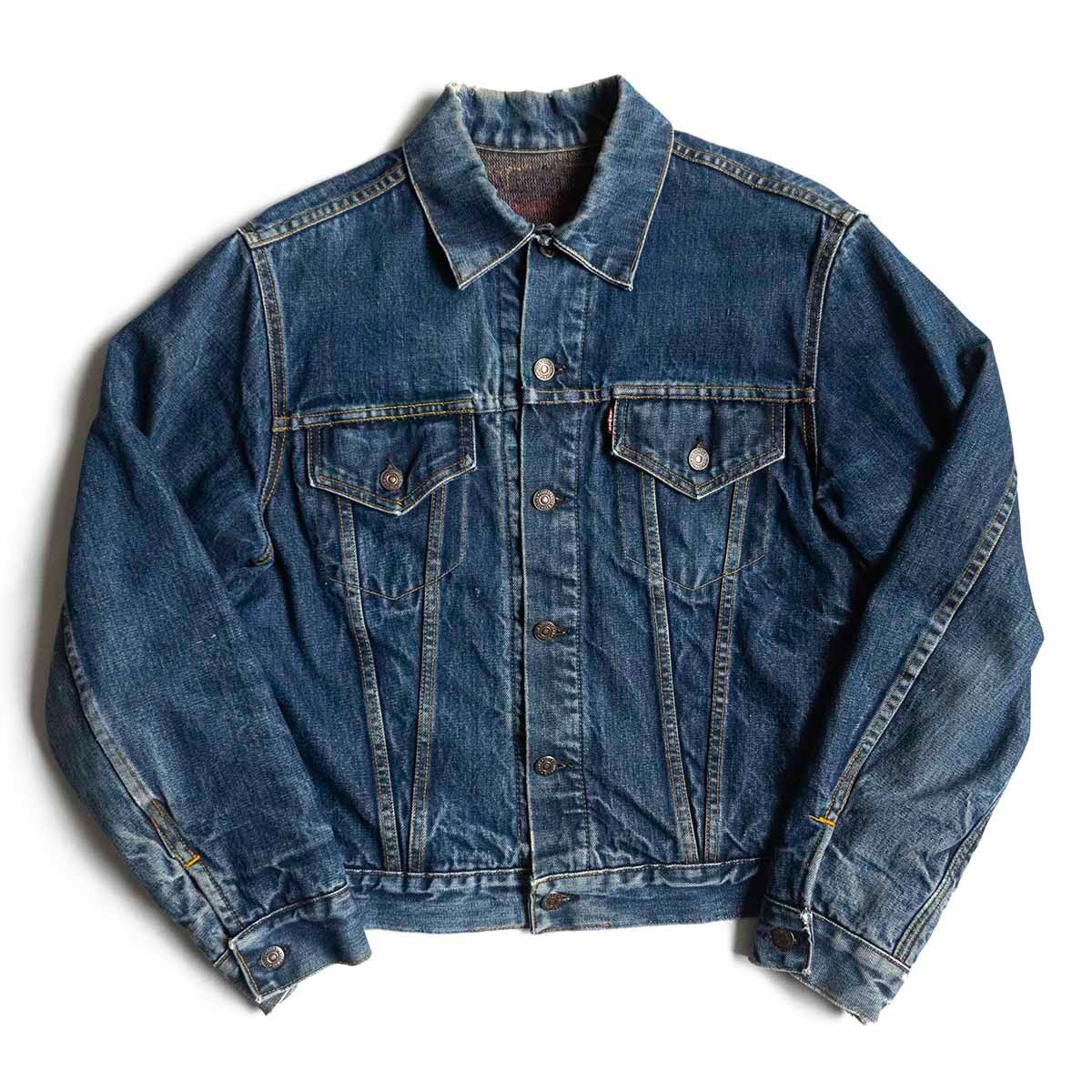 【雰囲気抜群/60s】 LEVI'S 【 559 ブランケット ビッグE デニムジャケット】3rd サード ボタン裏D リーバイス