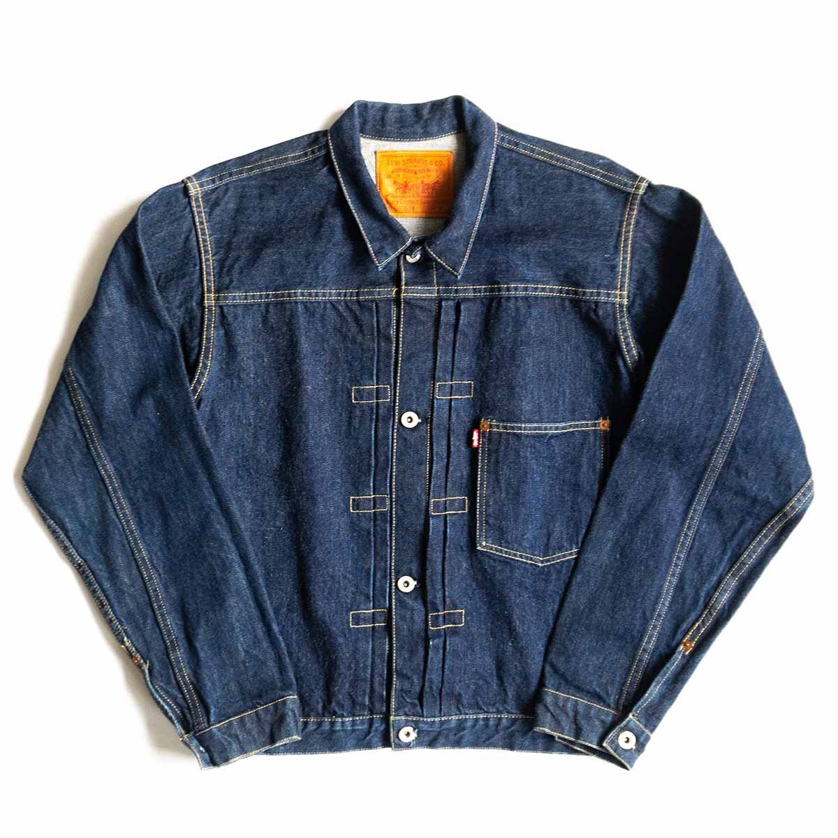 【バレンシア製/大戦モデル】 LEVI'S 【S506XX ビッグE デニムジャケット】40 ファースト インディゴ