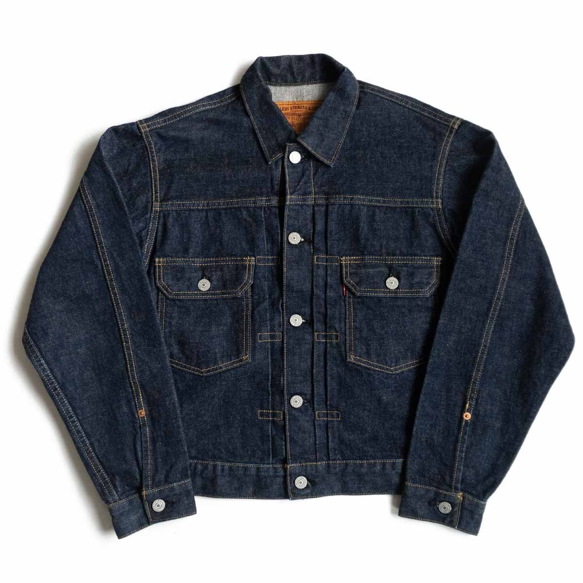 【美品/濃紺】 LEVI'S 【 507XX BIG E デニムジャケット 】38 日本製 セカンド 2nd インディゴ