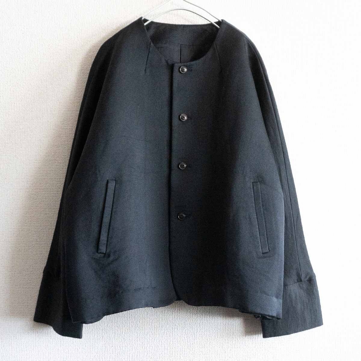 【最高級】 ARTS&SCIENCE 【cashmere/no collar jacket】 カシミヤ ノーカラー ジャケット u2404105