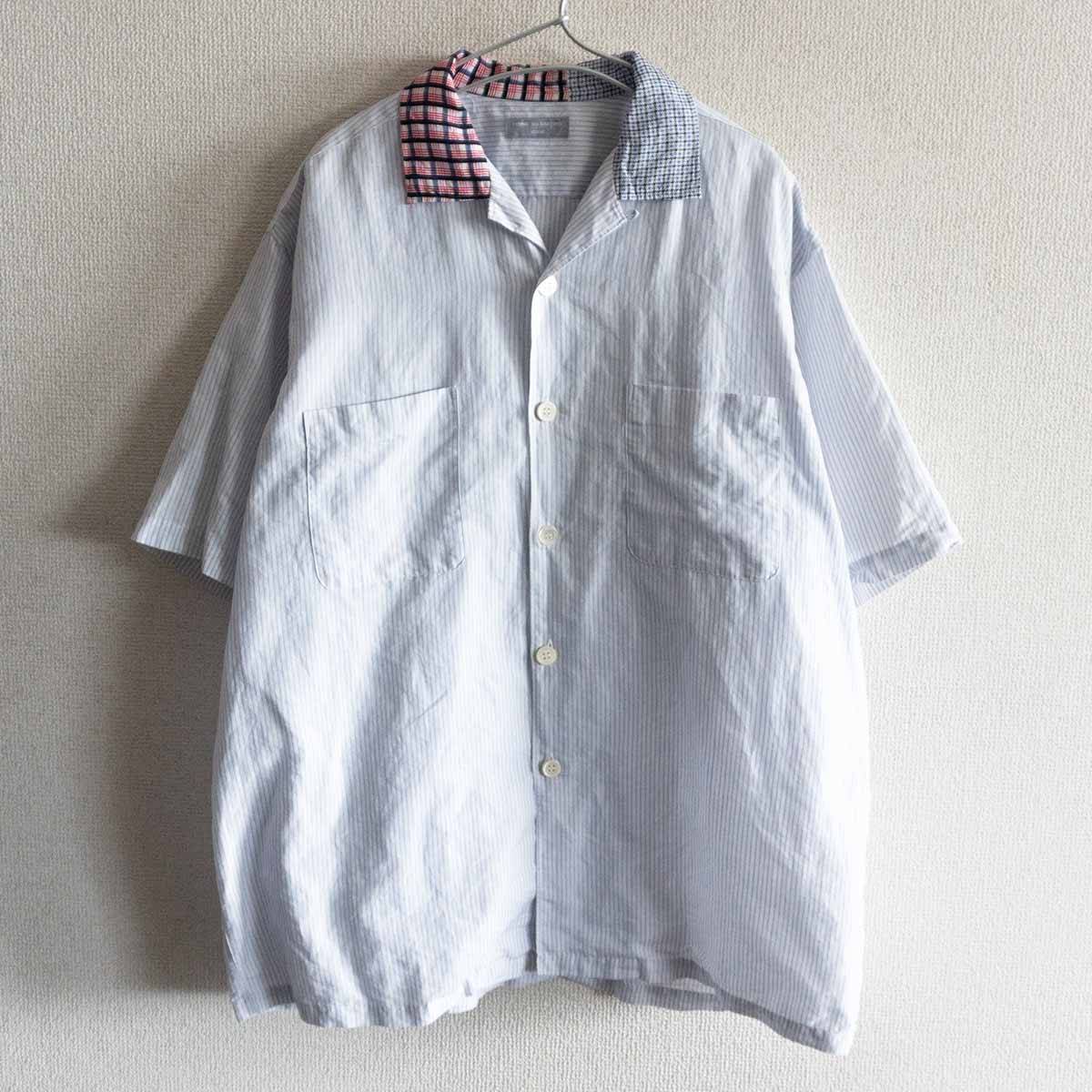 【90s/アーカイブ】COMME des GARCONS HOMME【ビッグシルエット ストライプ シャツ】 ギャルソン オム 2409613