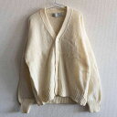 【AD1993】COMME des GARCONS HOMME 【90s ウール カーディガン】 90年代 コムデギャルソン オム クリーム u2411143