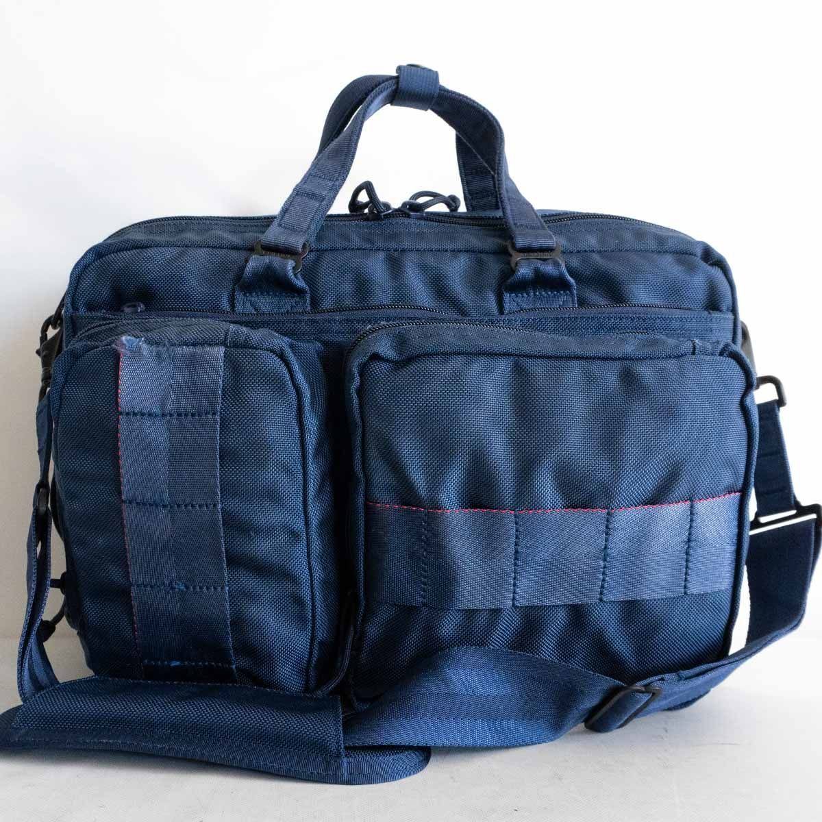 【人気】BRIEFING×BEAMS PLUS 【別注 AIR FORCE BLUE LINE 3WAY BAG】 エアフォース ビジネス バッグ 鞄 2411600
