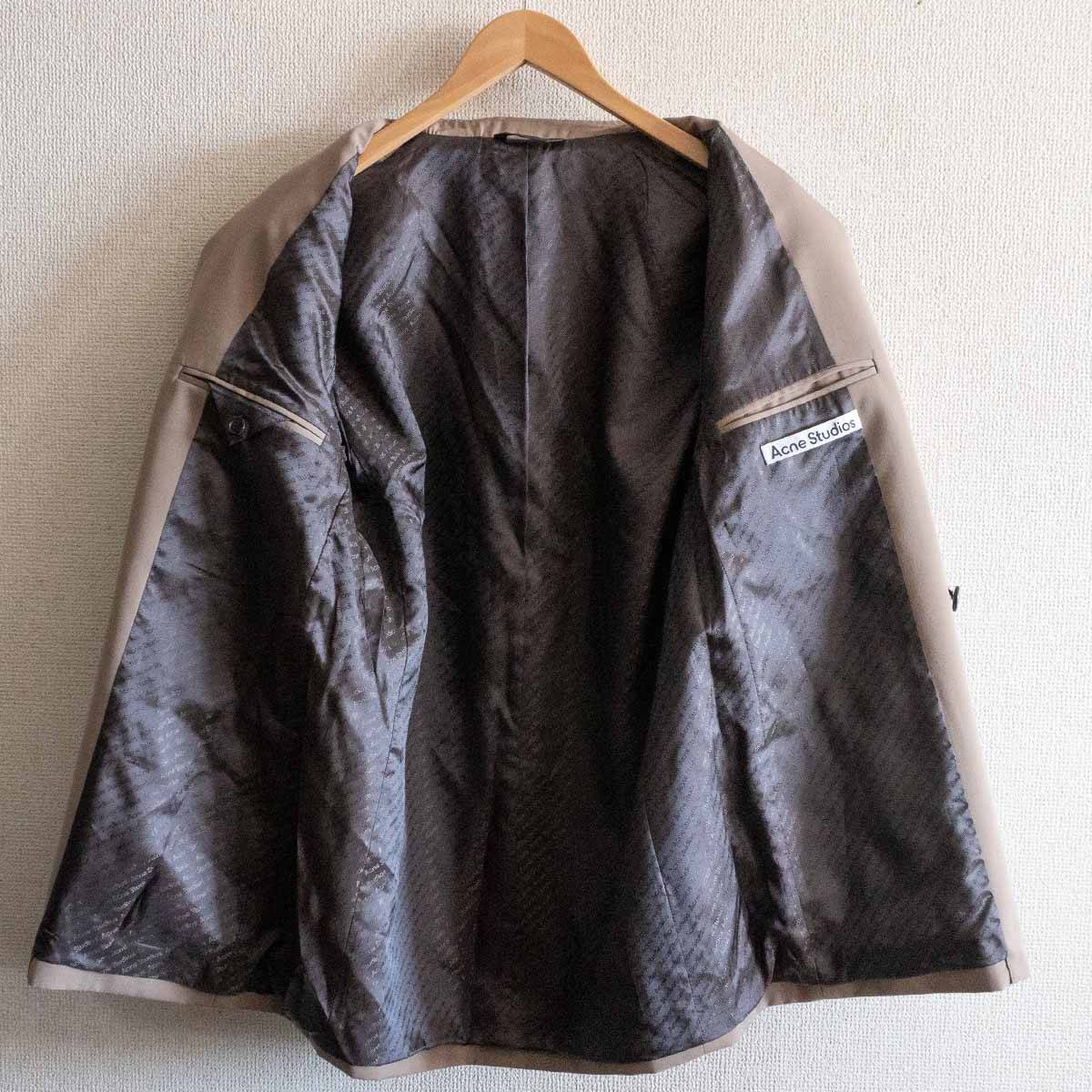 【未使用品】Acne Studios 【ダブルジャケット】46 スーツジャケット アクネストゥディオズ 25010253