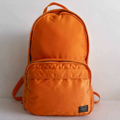 【希少】PORTER 【80th Anniversary タンカー リュック】ポーター オレンジ バックパック デイパック TANKER BAG ナイロン 25020603