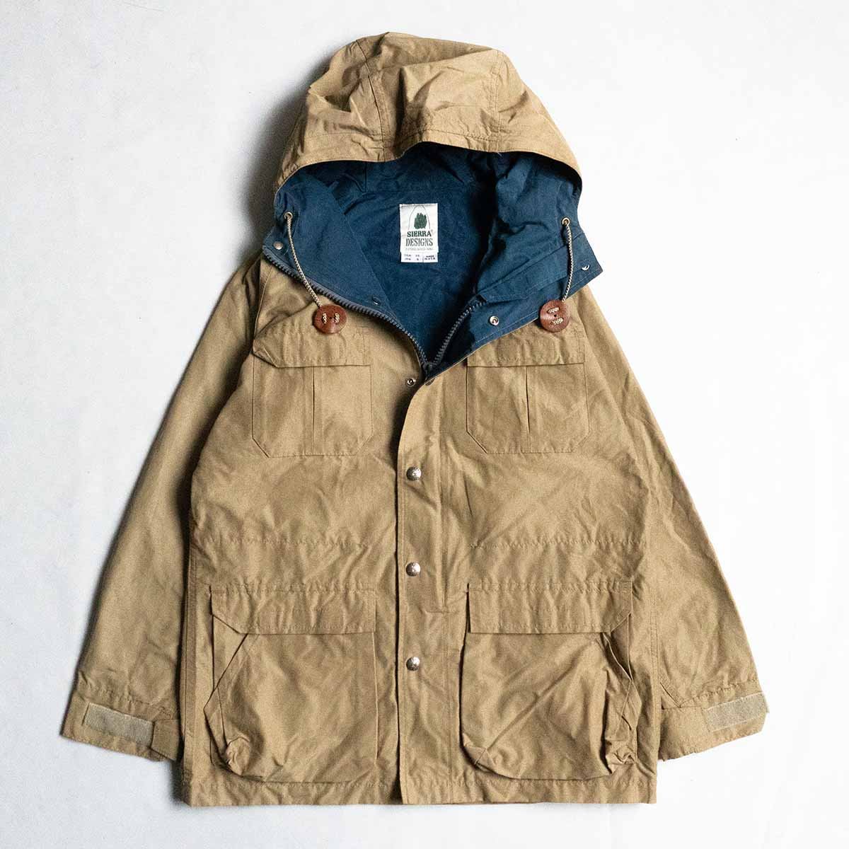 00s USA製 シェラデザイン マウンテンパーカー XS 60/40クロス 米国製60/40】ロクヨンクロス Made in U.S.A. マウンテン