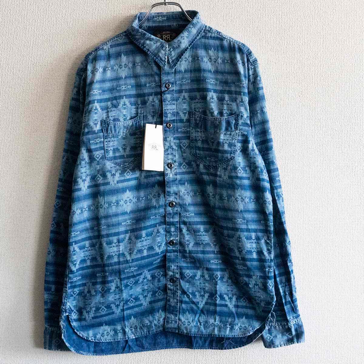 楽天市場】rrl インディゴワークシャツの通販 楽天市場】rrl インディゴワークシャツの通販