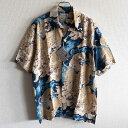 【未使用品】SUN SURF 【THE HUNDRED TIGERS 百虎 アロハシャツ 虎 SS31814】M とら レーヨン サンサーフ 25031049(4)