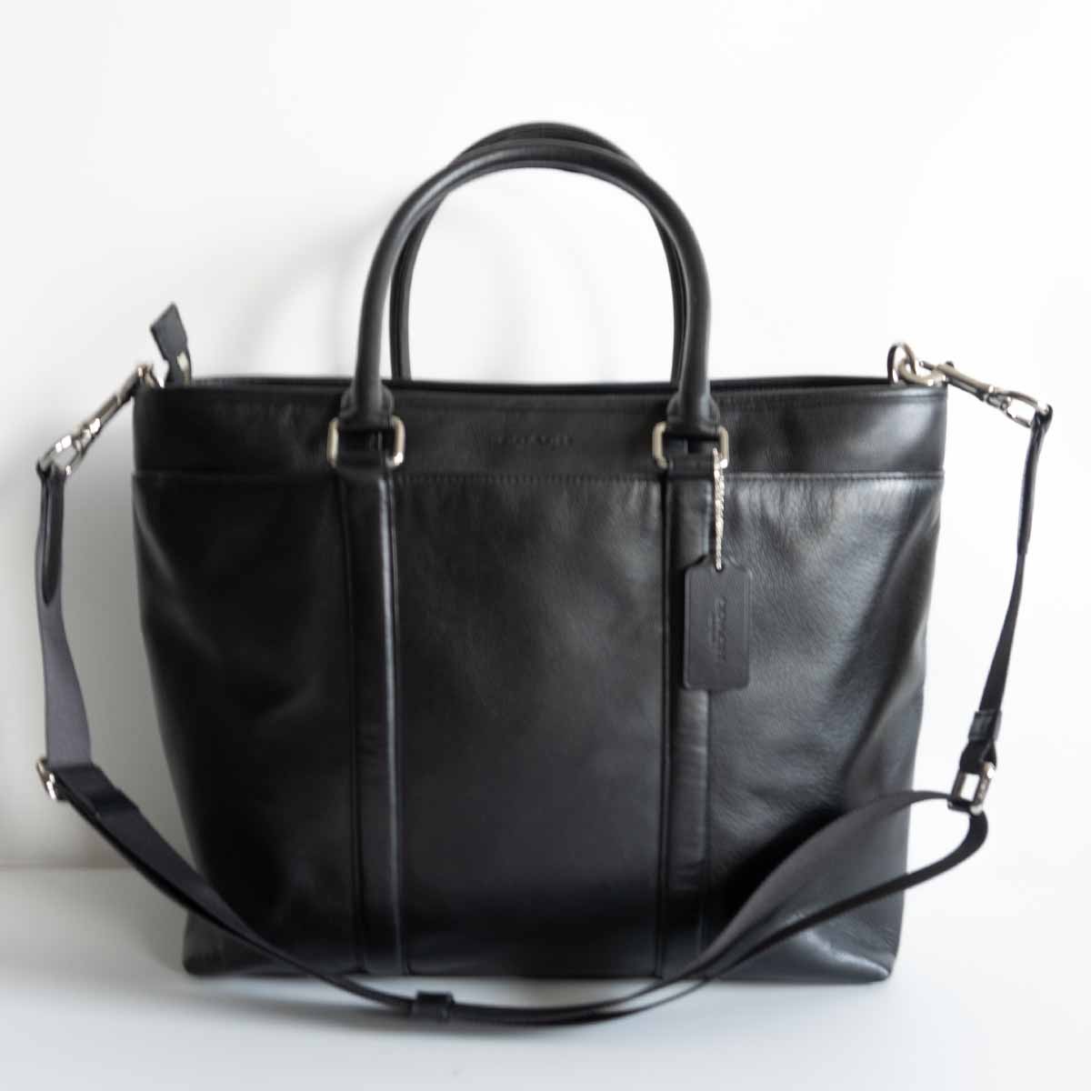 【極美品】coach コーチ トートバッグ オールレザー ブラック F54758 楽天市場】コーチ トートバッグ coach f54758 businessの通販