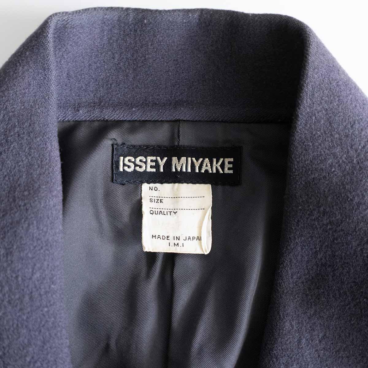 【雰囲気抜群】ISSEY MIYAKE 【ウール テーラード ジャケット】 イッセイミヤケ 25060899