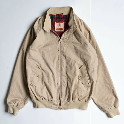 【サイズ42】 BARACUTA 【G9 スウィングトップ ハリントンジャケット】 バラクータ ベージュ イングランド製 25060819 【サイズ42】 BARACUTA 【G9 スウィングトップ ハリントンジャケット】 バラクータ ベージュ イングランド製 25060819