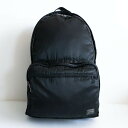 【定番】PORTER 【タンカー リュック】ポーター ブラック バックパック デイパック TANKER BAG ナイロン 25070460