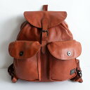 【人気】PORTER 【CORTINA レザー リュック】ポーター ブラウン コルチナ バック BAG 吉田カバン 25070739