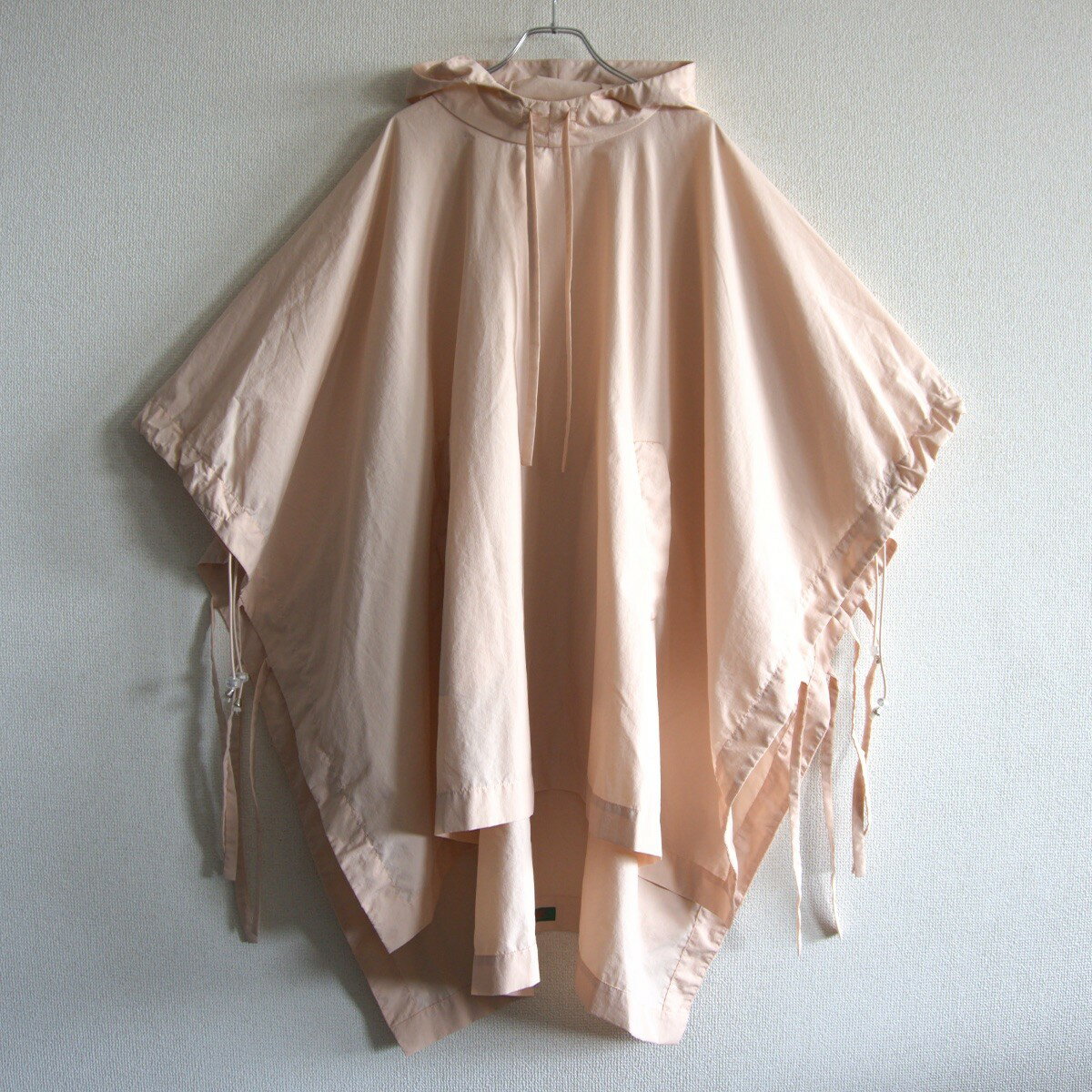 【美品】 CASEY CASEY 【20HM154 /LONG PONCHO - LIGHT TECH】 S ロングポンチョ ケーシー ケーシー 25..
