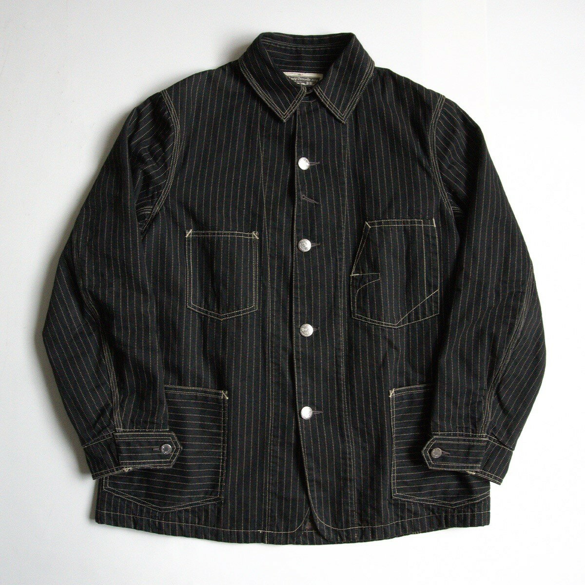 新品未使用　フリーホイーラーズ　カバーオール　ワークコート シャンブレー　40 新品未使用 フリーホイーラーズ カバーオール ワークコート