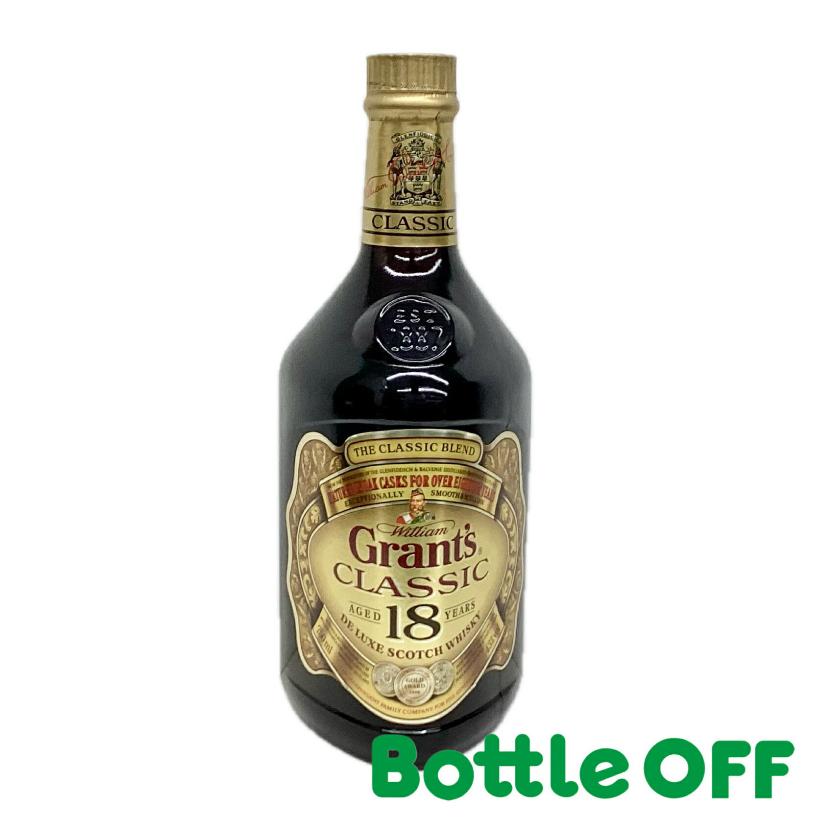 グランツ クラシック 18年　 スコッチウイスキー 43度 750ml　Grant’s CLASSIC 18years　SCOTCH WHISKY オールドボトル ヴィンテージウイスキー【二次流通品】