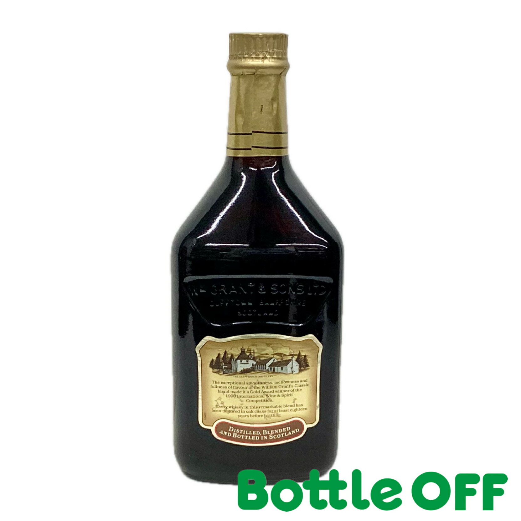 グランツ クラシック 18年　 スコッチウイスキー 43度 750ml　Grant’s CLASSIC 18years　SCOTCH WHISKY オールドボトル ヴィンテージウイスキー【二次流通品】