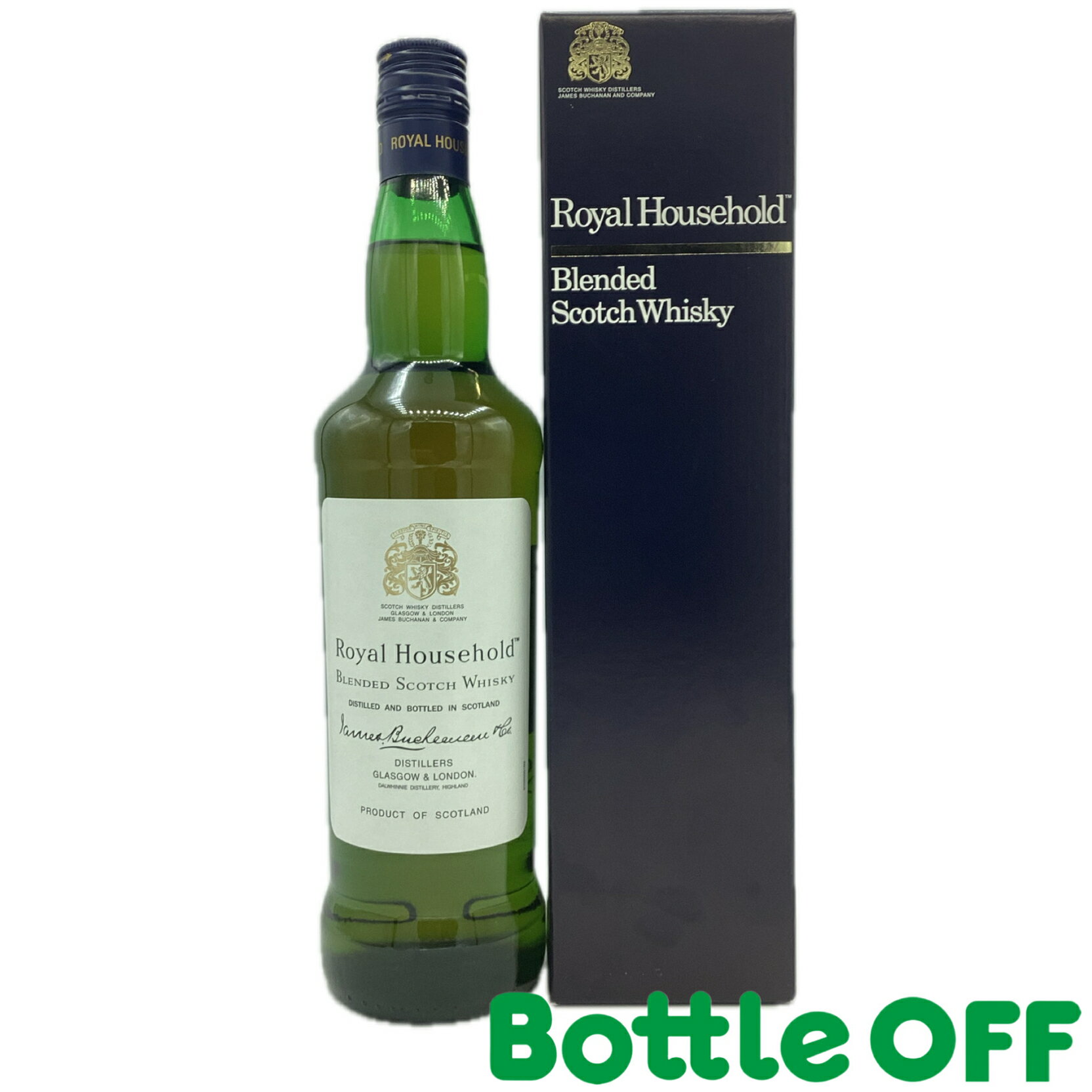 ロイヤルハウスホールド 750ml 43% Royal Household オールドボトル ヴィンテージウイスキー 【二次流通品】