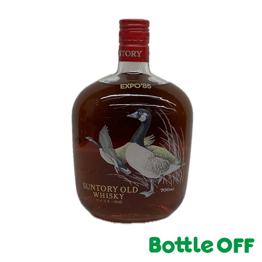 サントリーオールド 特級 つくば科学万博 1985年 700ml 43% SUNTORY OLD EXPO’85 オールドボトル ヴィンテージウイスキー【二次流通品】 サントリーオールド 特級 つくば科学万博 1985年 700ml 43% SUNTORY OLD EXPO’85 オールドボトル ヴィンテージウイスキー【二次流通品】