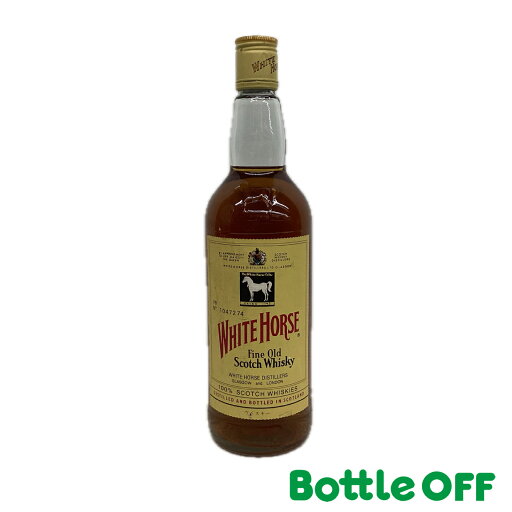 ホワイトホース ファインオールド 80s 43% 750ml WHITE HORSE Fine Old 80s スコッチウイスキー オールドボトル 【二次流通品】 ホワイトホース ファインオールド 80s 43% 750ml WHITE HORSE Fine Old 80s スコッチウイスキー オールドボトル 【二次流通品】