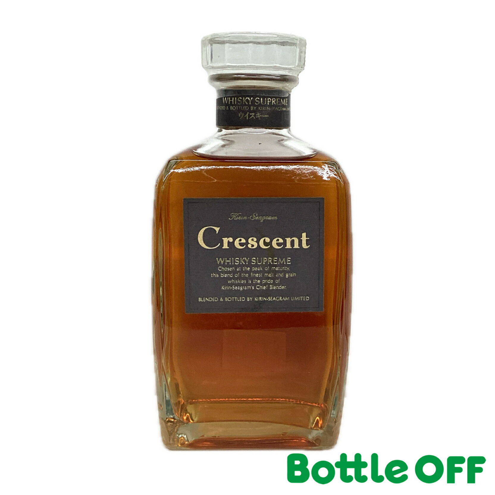キリン シーグラム クレセント ウイスキーシュプリーム KIRIN SEAGRAM Crescent WHISKY SUPREME 720ml 43% オールドボトル ヴィンテージウイスキー 【二次流通品】