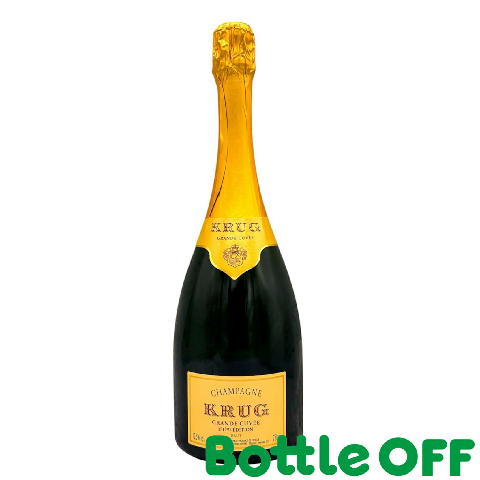 クリュッグ グランド・キュヴェ ブリュット 箱無し 12.5% 750ml KRUG GRANDE CUVEE BRUT シャンパーニュ 【二次流通品】