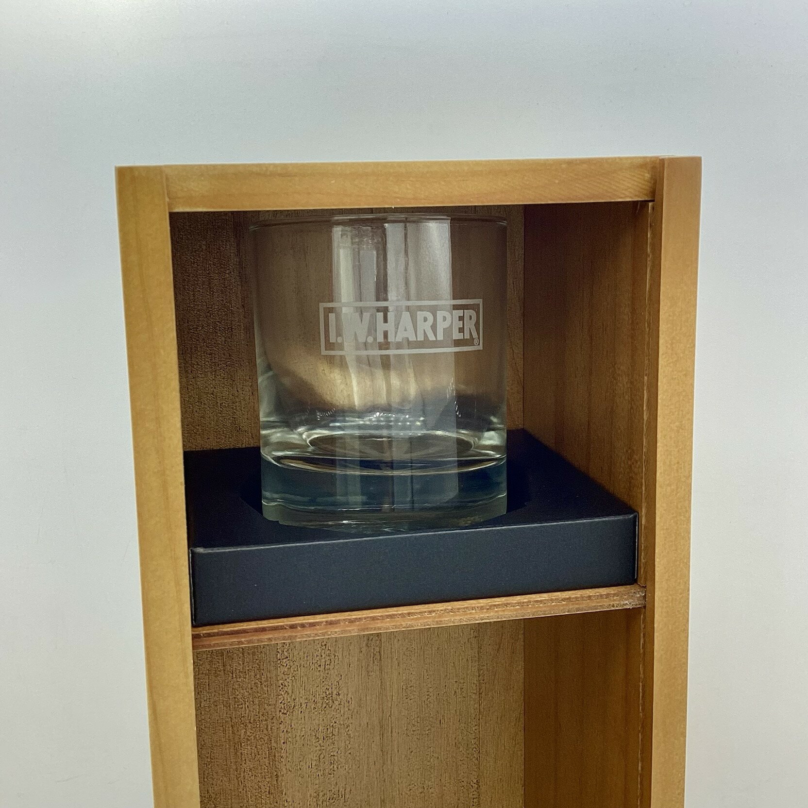 I.W.ハーパー 12年 グラスセット I.W.HARPER 12years glass set 750ml 43% オールドボトル ヴィンテージウイスキー 【二次流通品】