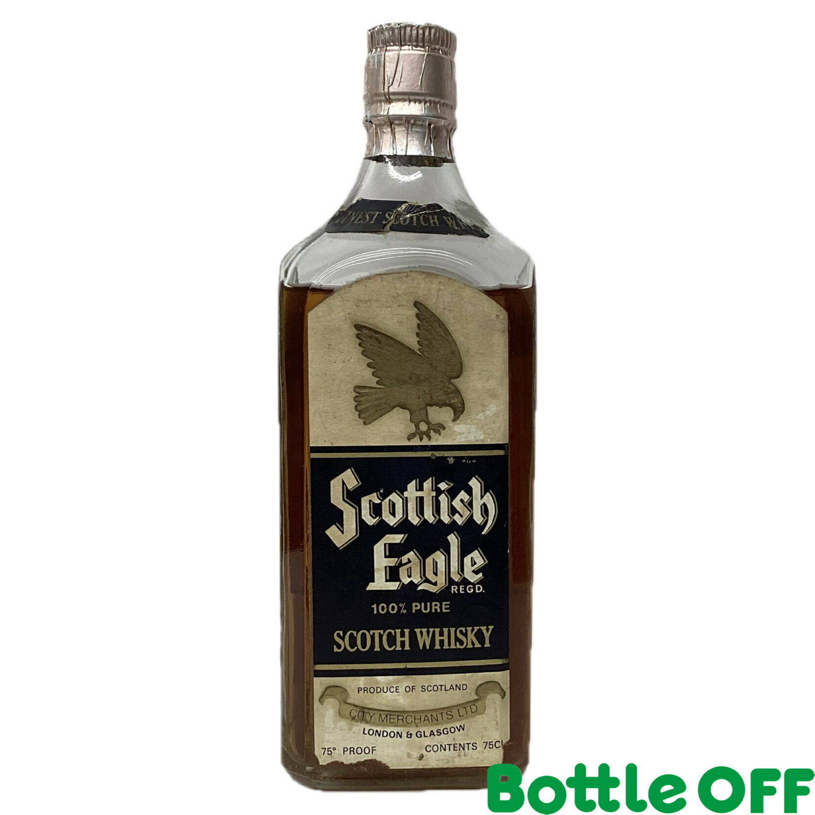 スコティッシュイーグル 液面低下 43% 750ml Scottish Eagle オールドボトル ヴィンテージウイスキー【二次流通品】